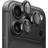Blueo Sapphire Crystal Schutzfolie pour la caméra arrière de l'Apple iPhone 18 Pro / 18 Pro Max, verre trempé, noir