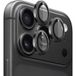Blueo Sapphire Crystal Schutzfolie pour la caméra arrière de l'Apple iPhone 18 Pro / 18 Pro Max, verre trempé, noir