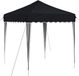 vidaXL Pop-up Feesttent 195 x 195 x 245 cm Antracietkleurig