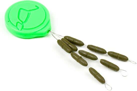 Korda Sinkers - Tungsten - S - Weedy Green - 12 st