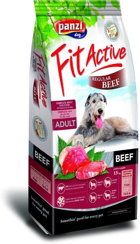 Panzi-Pet Fit Active Regular Beef 4kg