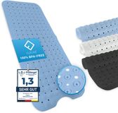FLIPLINE Badmat Antislip Natura Skin Sensitive Blauw [100x40 cm]
