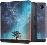 kwmobile Case for Kobo Libra 2 / - / - / blauw/grijs/zwart