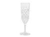 RICE Verre à champagne Rice acrylique Transparent