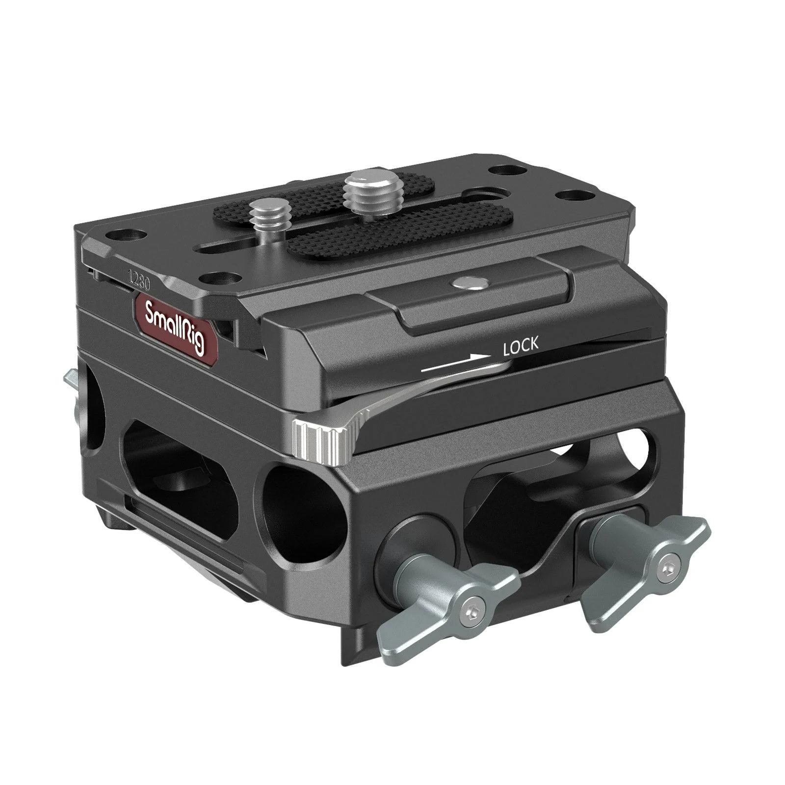 SmallRig 3067 Lightweight Baseplate with Dual 15mm Rod Clamp - 6941590004204