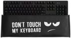 kwmobile Housse de clavier compatible avec Logitech G512/G513 Carbon Tactile/Linear/GX Blue - Protection de clavier PC - blanc-noir