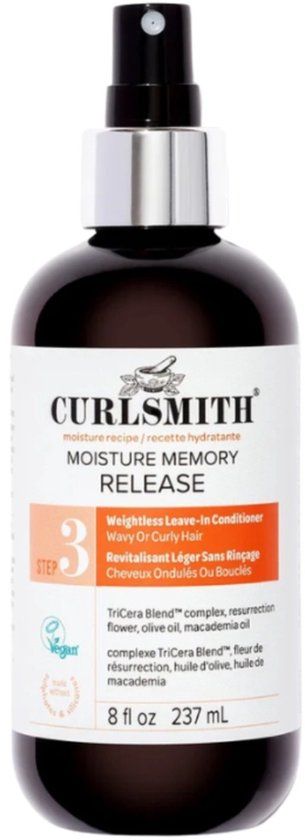 Curlsmith Moisture Memory Release Leave-in Spray for Curly Hair 237ml