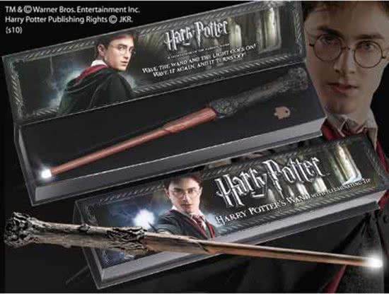 Noble Collection Harry Potter - Toverstaf met lichtgevende punt