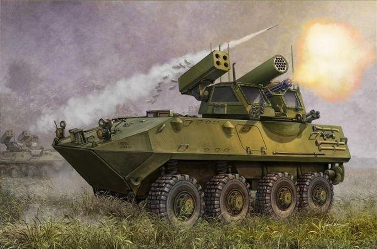 Trumpeter USMC LAV-AD Light Armored Vehicle Air Defence