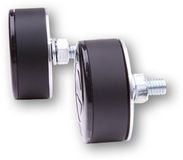 HIGHSIDER pro Rocket LED Indicator/Position Light Black/Smoke 2in1, E-Approved (Pair)