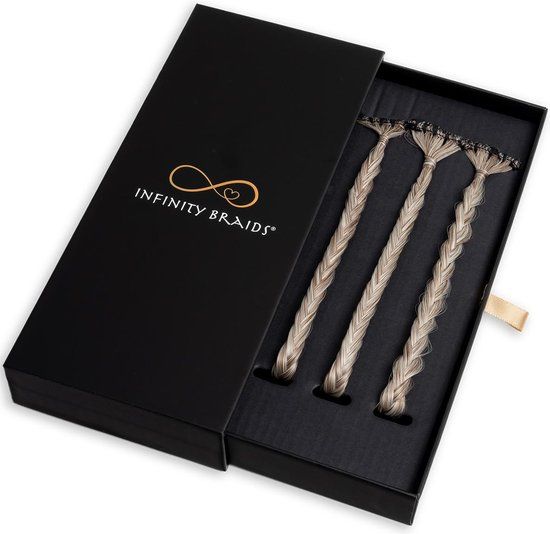Infinity Braids - Infinity Braidies Mini Sun Kissed - Zwart - Haarclip