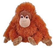 Wild Republic Cuddlekins Pluche Orangutan Vrouwtjes Knuffeldier, 20cm