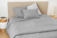 Hoeslaken Ferret Hoeslaken voor pet, katoen, gewassen, 90 cm x 190 cm, parel