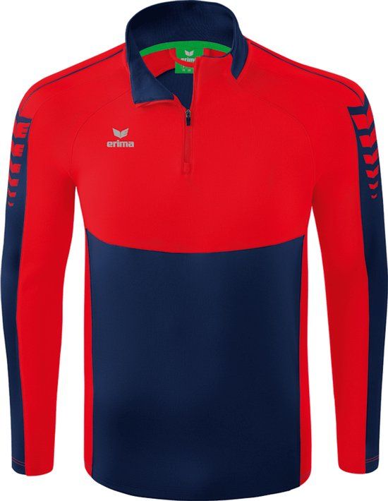 ERIMA Six Wings Trainingstop - New Navy/Rood - Maat XXXL - Heren