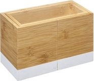 Secret de Gourmet Bestekhouder Bamboe 18 x 10 x 12 cm