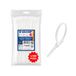 VELAMP - Witte kabelbinders 2,5 x 120 mm, 100 stuks