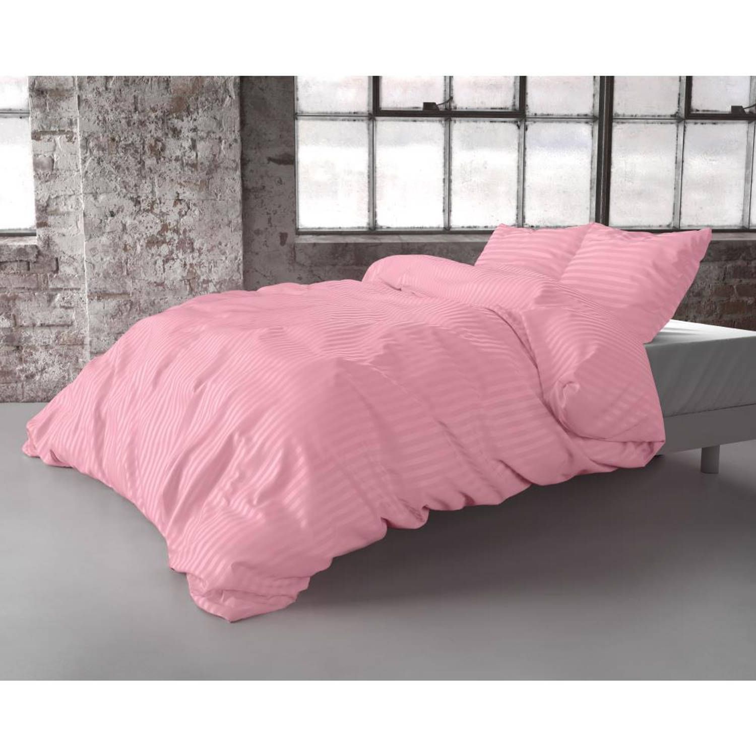 ZENsation Dallas Dekbedovertrek Hotel - Fel Roze - 240x200/220 - Polyester