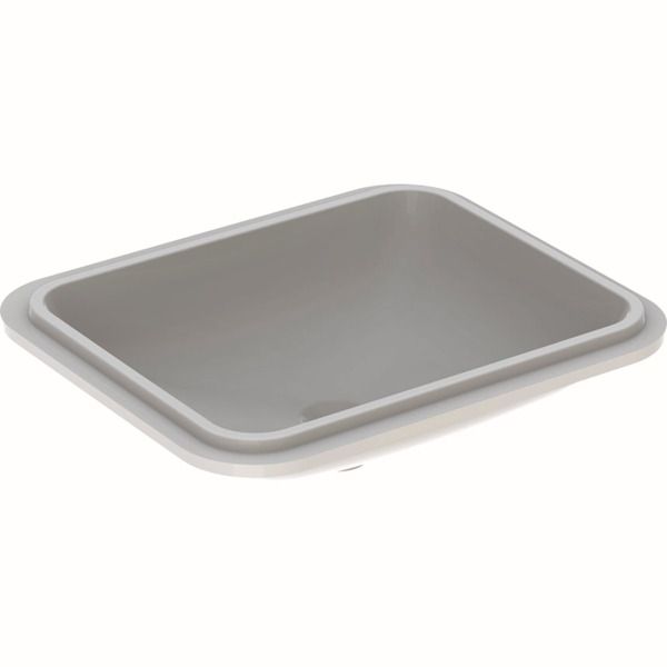 Geberit Variform onderbouwwastafel rechthoekig 50cm wit