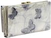 Gregorio BTS-108 - Portefeuille vernis - Motif papillon - Protection RFID