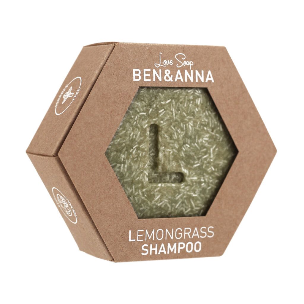 Ben & Anna Love Soap Lemongras - Shampoo - Unisex - 1 stuk