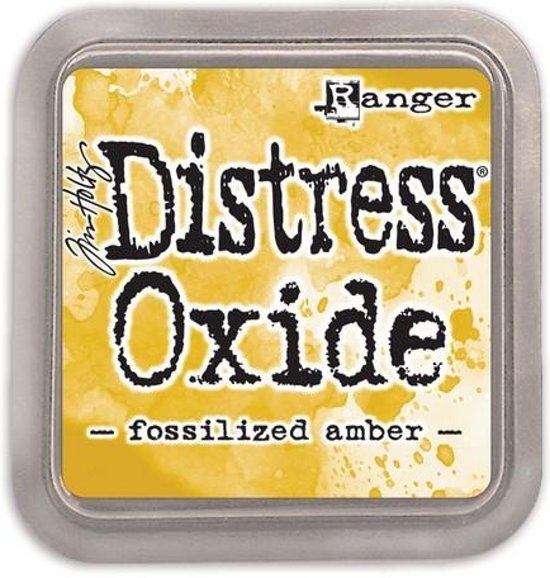 - Tim Holtz Distress Oxide Fossilized Amber