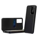 Samsung Étui à rabat Smart Clear View avec fente pour carte - Noir