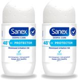 Sanex Dermo Protector Deodorant Roller - 53 ml - 2 stuks