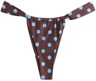 Next Dames Bikinislip Tanga Bruin