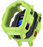 Wigento TickTalk Beschermhoes van TPU-materiaal, halfomsluitend, voor de TickTalk 5 Kids smartwatch, kleur: groen