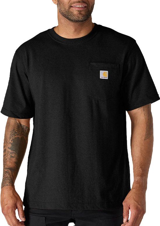 Carhartt Dearborn Relaxed Pocket T-Shirt 103296 Black-M