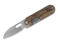 BlackFox 01FX483 Bean Gen 2 SatinWoodzakmes, uniseks, bruin, 13,0 cm