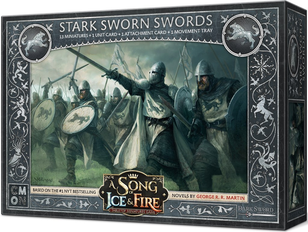 Cool Mini Or Not A Song of Ice & Fire Stark Sworn Swords