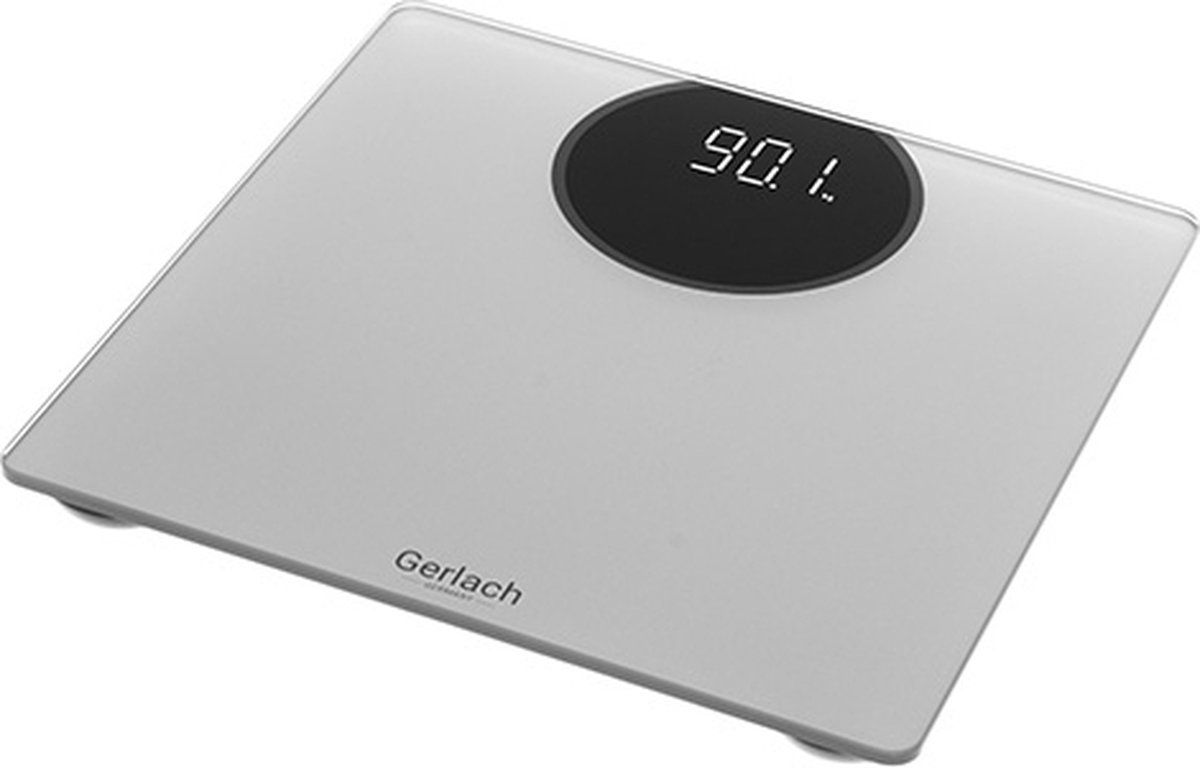 Gerlach Top Choice Weegschaal glas - LED display - 180 kg