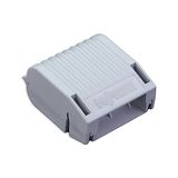 WAGO Gelbox, Gelbehuizing, voor het verbinden van kabels, met gel, 221 Series, max. 6 mm² connectoren, zonder splitsconnectoren, maat 1, grijs, 207-1431 (4 stuks)