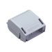 WAGO Gelbox, Gelbehuizing, voor het verbinden van kabels, met gel, 221 Series, max. 6 mm² connectoren, zonder splitsconnectoren, maat 1, grijs, 207-1431 (4 stuks)