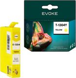 Evoke Inktcartridge voor Epson T1304 Geel XL 18ml 1360 pagina's