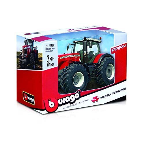 Maycheong 1/43 Collection Ferme – Tractor Massey Fergusson met wrijving.