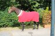 MHS Fleecedeken Deluxe 100/125 cm Rood