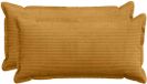vidaXL - Kussensloop - 2 stuks - Geel - 40 x 80 cm