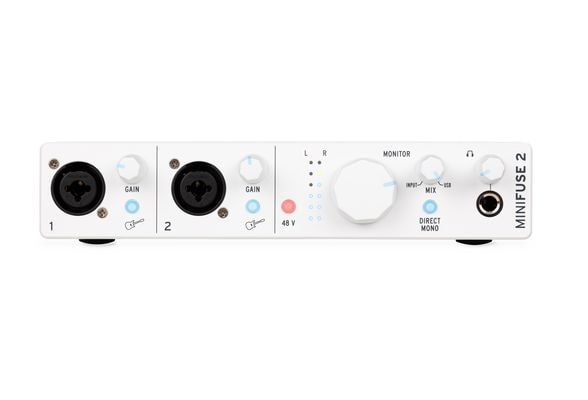 Arturia MiniFuse 2 White - USB Audio Interface