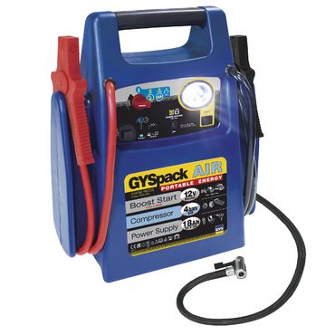 GYS Gyspack Air 12V Jump Starter - 18000 mAh - 12V - 10 kg