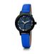 Folli Follie WF2Y005SSU Montre femme - Ø 30 mm - Cuir bleu