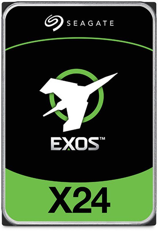 Seagate Exos X24 interne harde schijf 24 TB 7200 RPM 256 MB 3.5" SATA