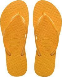 Havaianas Slim Pop Yellow Dames Teenslipper Maat 41/42