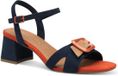 Marco Tozzi Dames Sandaal 2-28387-44 890 Blauw F-breedte Maat 40 EU