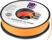 TRU COMPONENTS TRU COMPONENTS 1567895 Schakeldraad Yv 1 x 0.20 mm² Geel 50 m