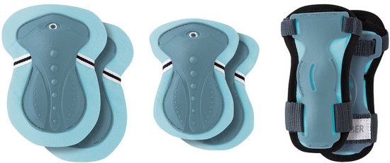 Globber 3-pack Beschermset - Junior Protective - XS - Pastel Blauw