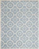 Safavieh Chatham Collectie CHT750 Vloerkleed, Blauw & Ivoor, 152 x 244 cm