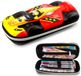 Gxhong Étui de voiture de course, voitures 3D pour enfants, sac de voiture de course rouge, grande capacité, idéal pour garçons et filles, cadeau de rentrée scolaire ou d'anniversaire