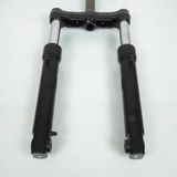 P2R Fourche pour Scooter Peugeot 50 Kisbee 2011-2020 Ø27mm Noir/Gris